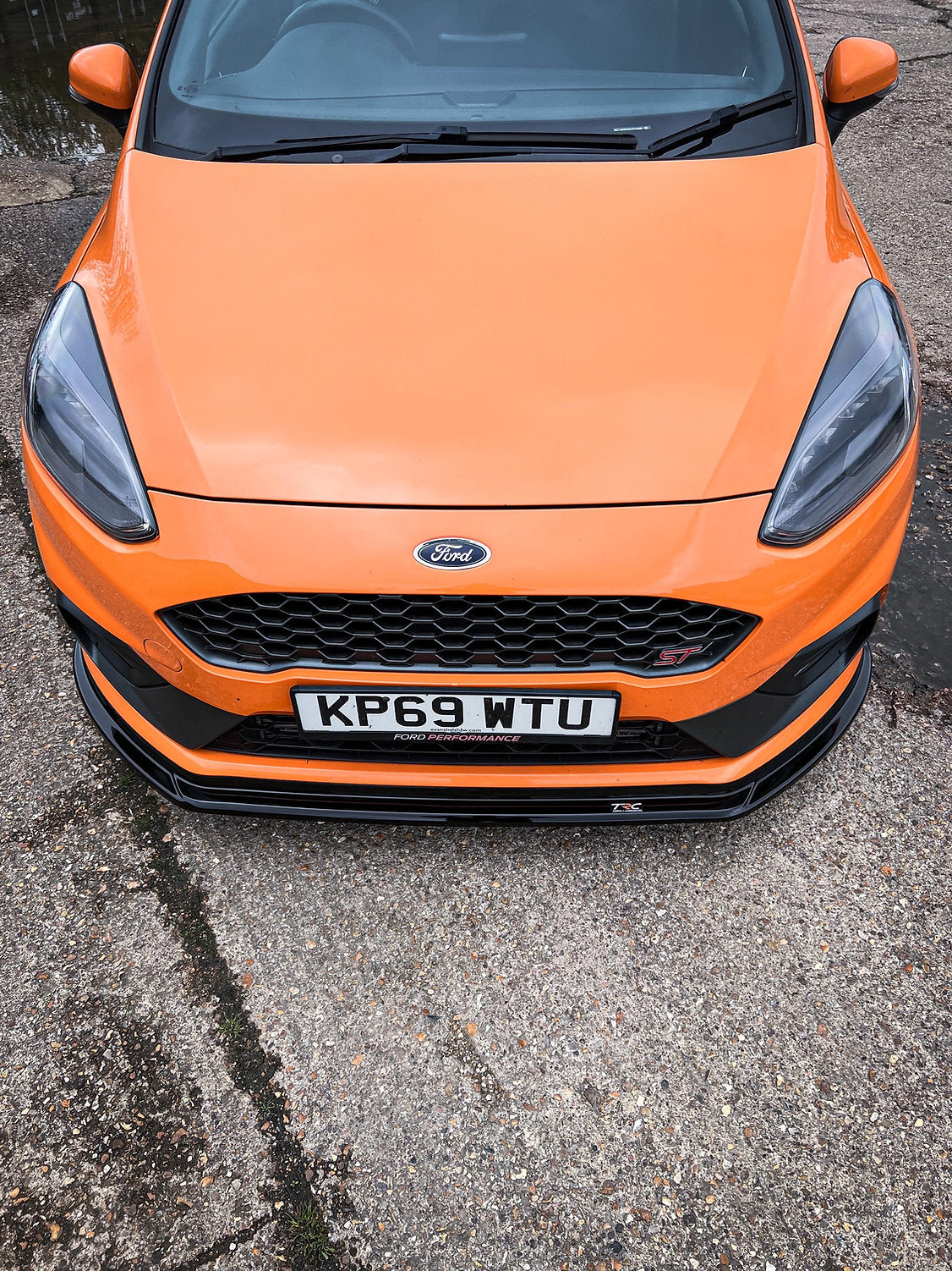 Ford Fiesta MK8 ST-Line - V2 Front Splitter