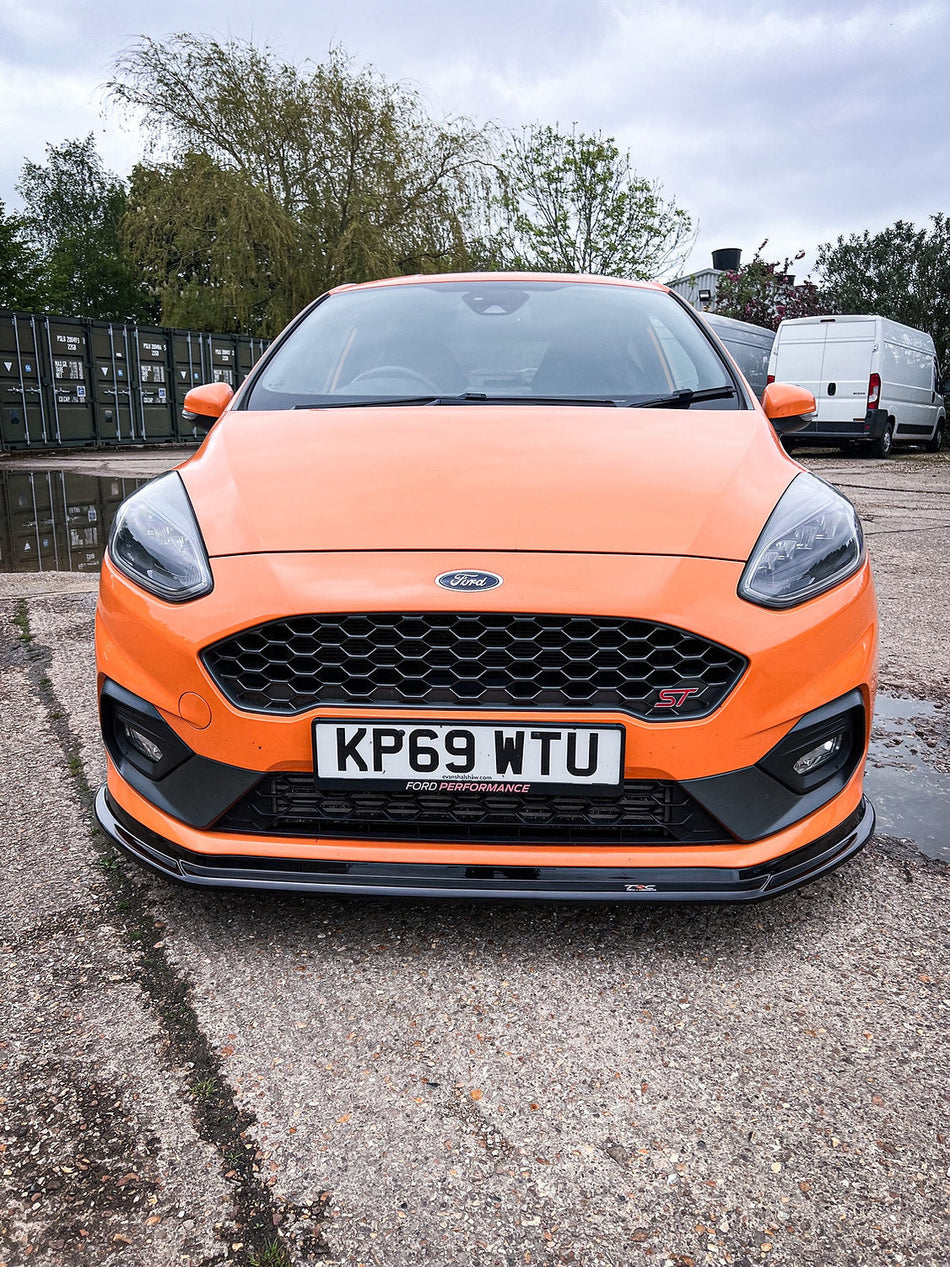 Ford Fiesta MK8 ST-Line - V2 Front Splitter
