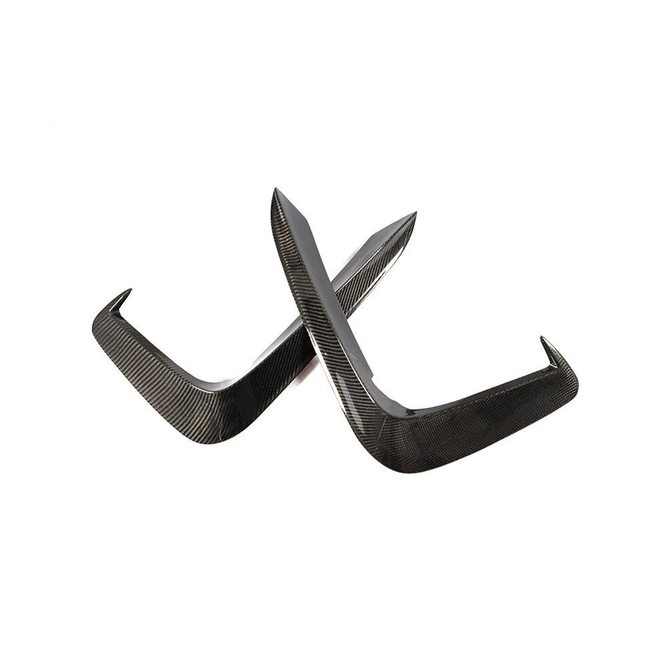 Audi A5 S-Line/S5 B9 Carbon Fibre Front Bumper Fins