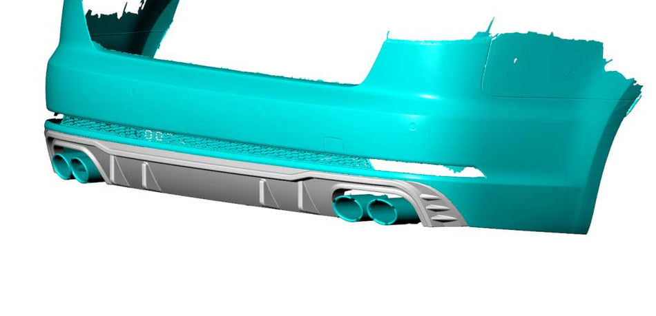 Audi A4 S-Line/S4 B9 Carbon Fibre Rear Diffuser Lip