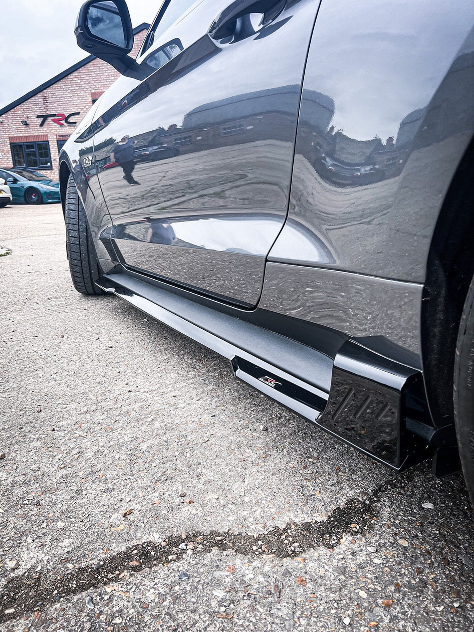 Ford Mustang 5.0L GT Facelift - Side Skirt Splitter Fins