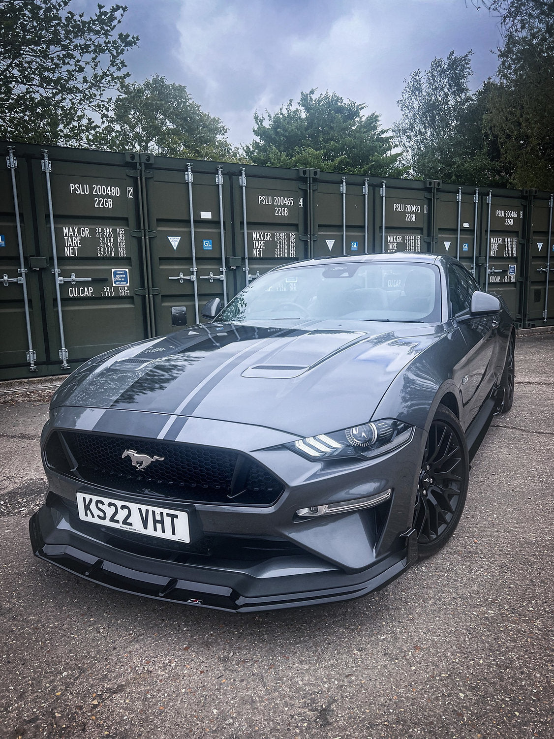 Ford Mustang 5.0L GT Facelift - Front Splitter