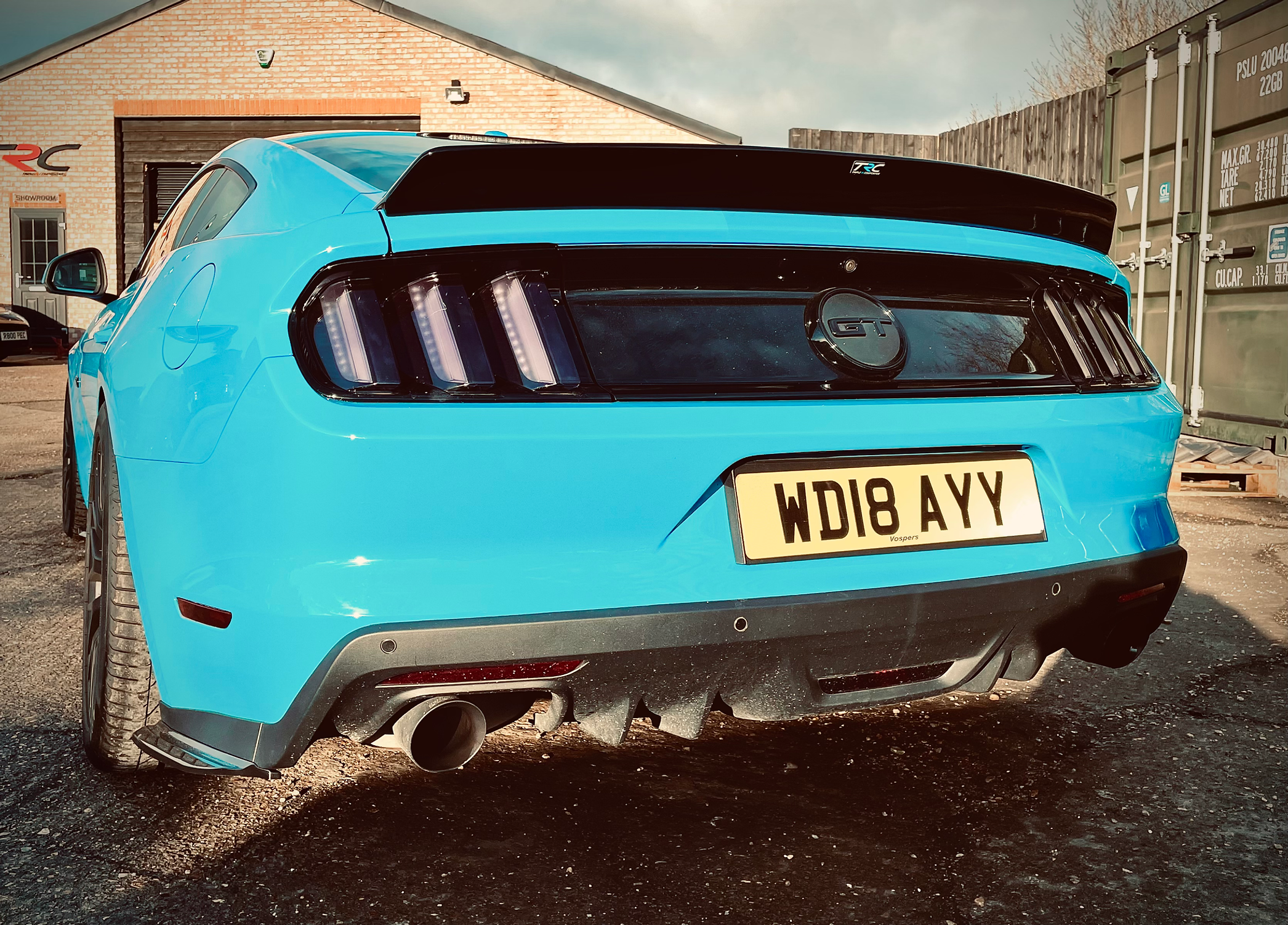 Ford Mustang S550 5.0L GT Pre Facelift - Spoiler