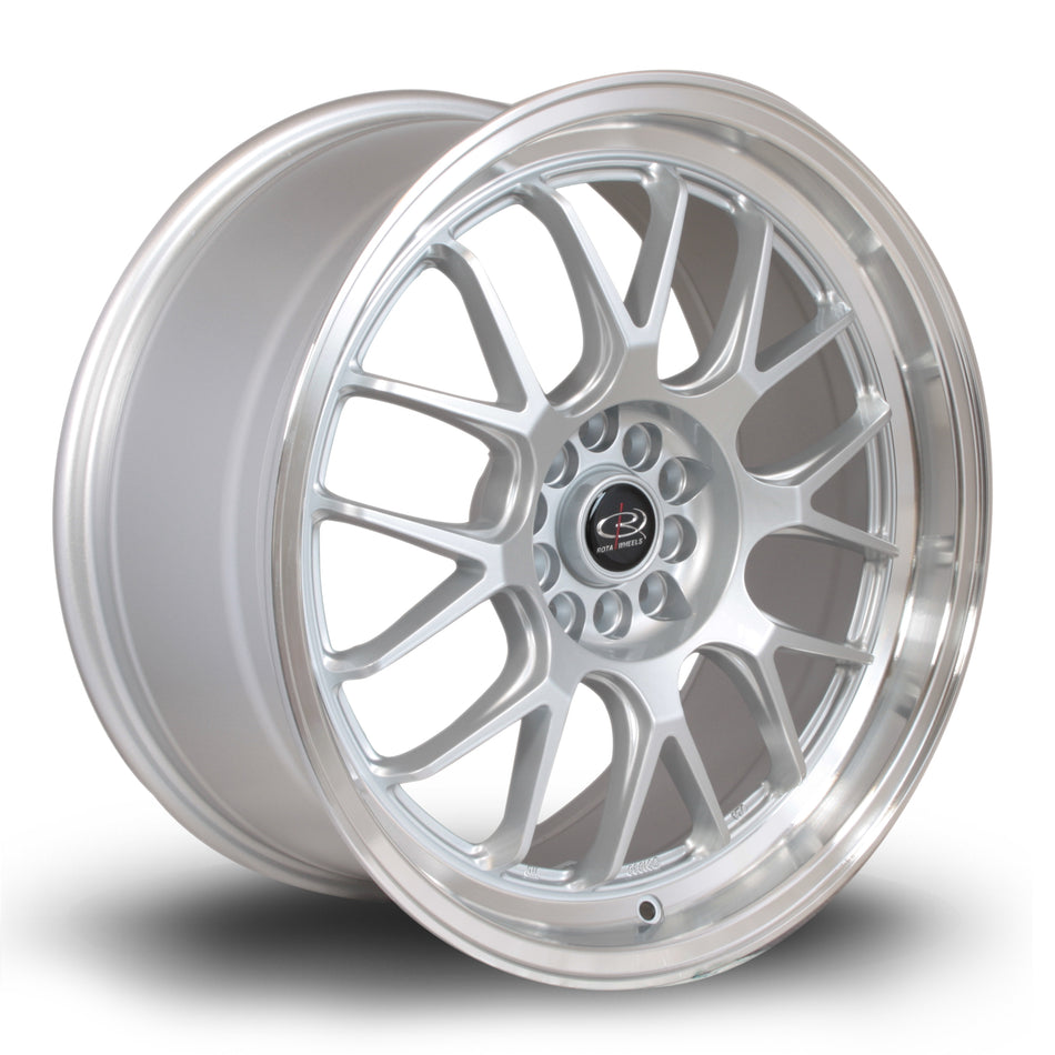 Rota MXR 18x8.5 ET38 5112~5100 RLSilver