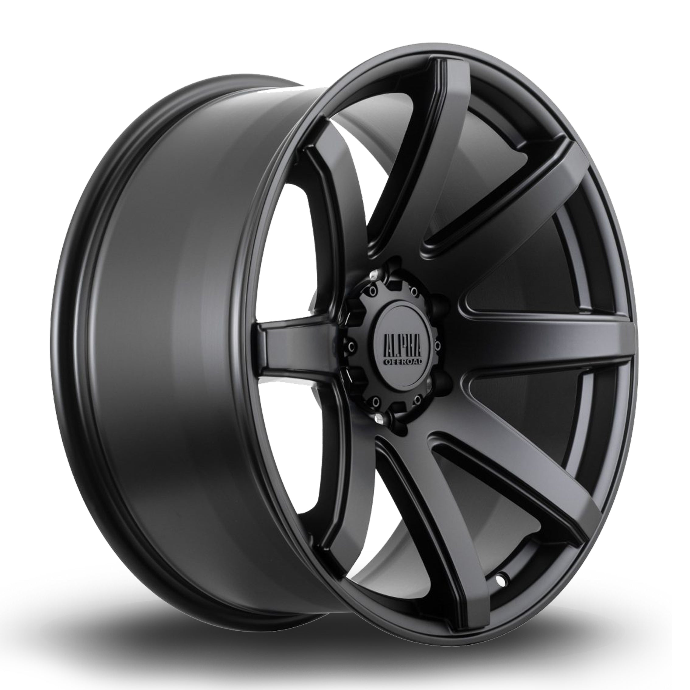 Alpha Offroad Nomad 20x9 ET10 6x139 SBlack