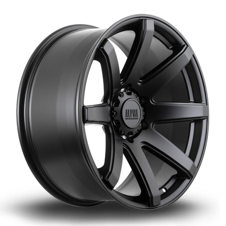 Alpha Offroad Nomad 20x9 ET10 6x139 SBlack