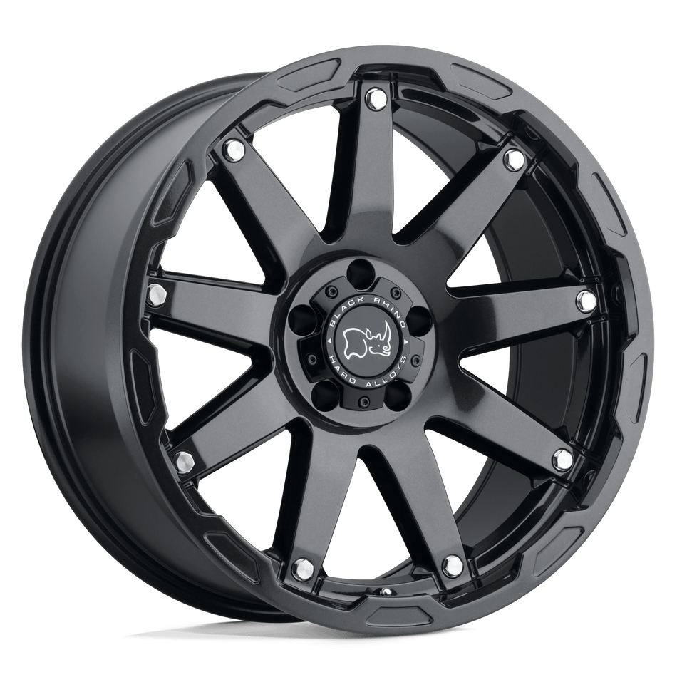 Black Rhino Hard Alloys OCEANO 20x9.5 ET12 6x139.7 Gloss Gun Black
