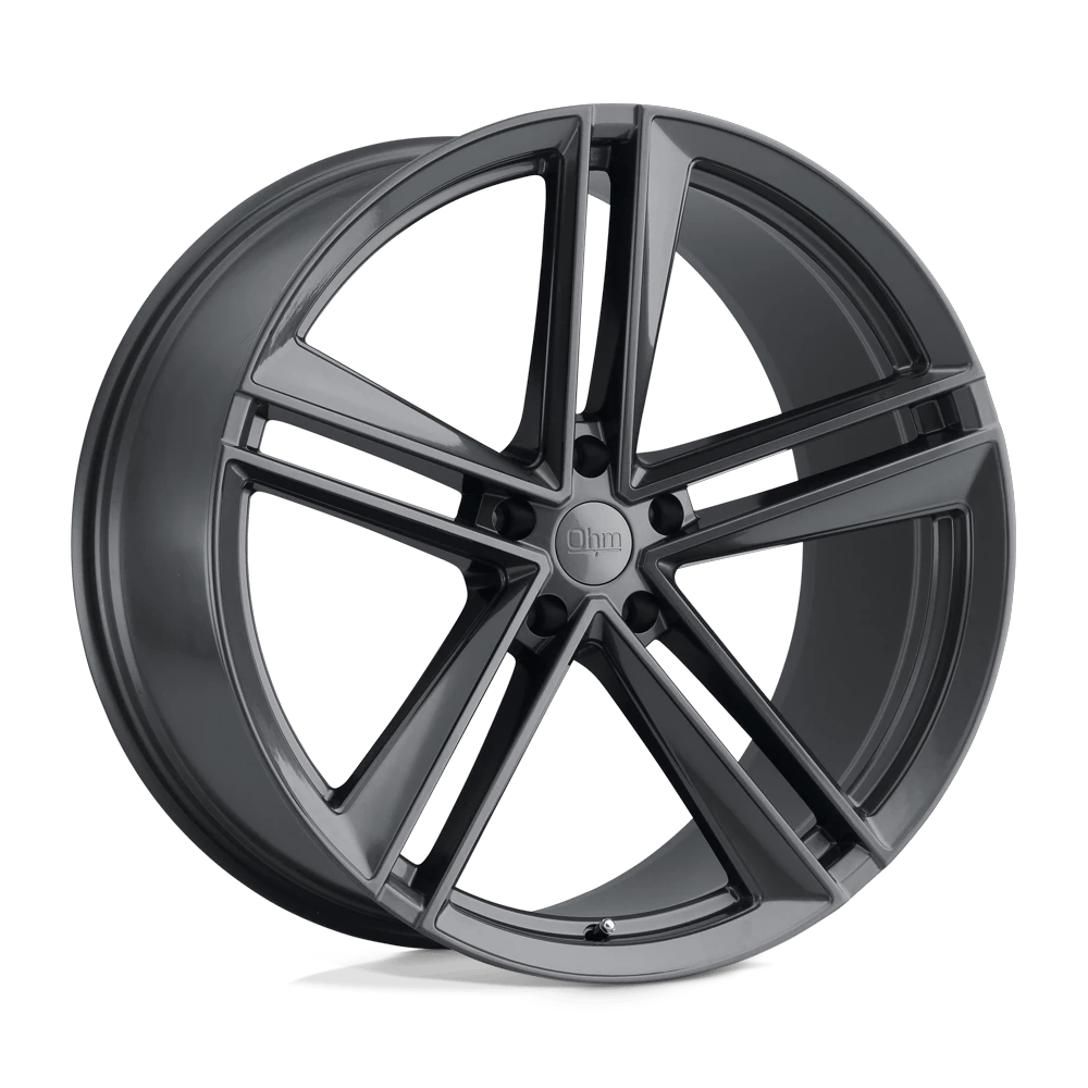 OHM LIGHTNING 22x11 ET30 5x120 Gloss Gunmetal