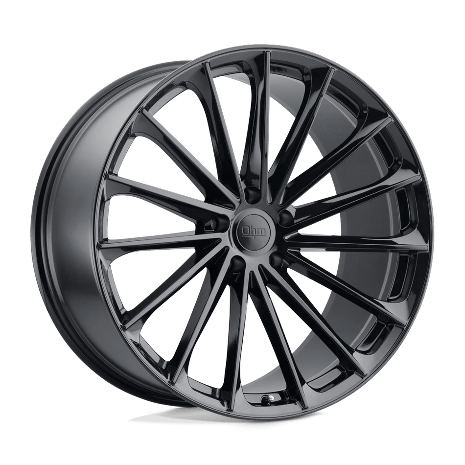 OHM PROTON 19x8.5 ET30 5x114.3 Gloss Black