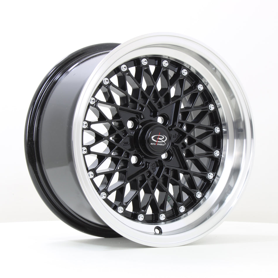 Rota OSMesh 15x8 ET20 4x100 RLBlack