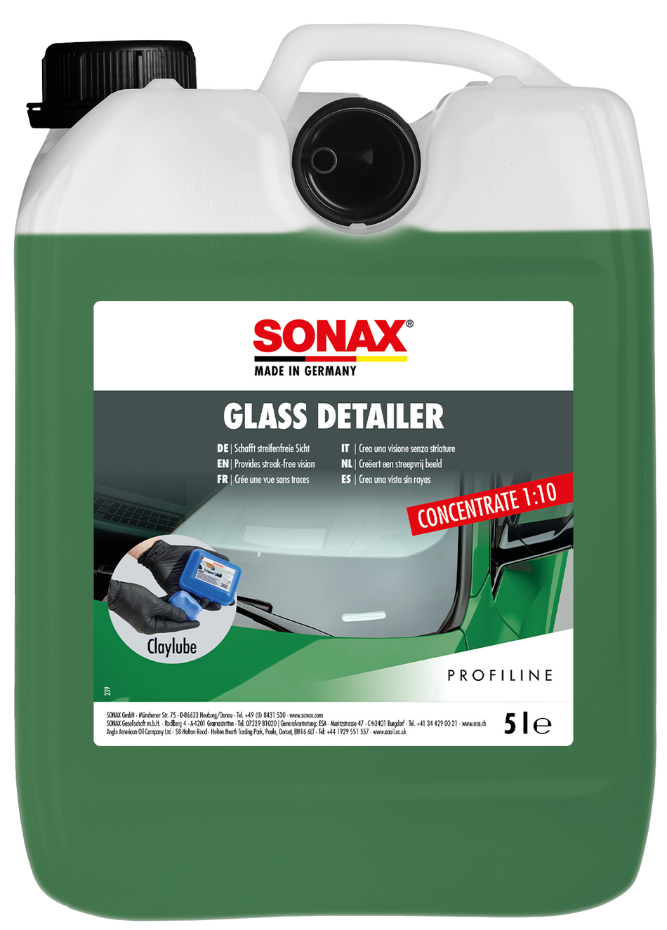 Sonax Glass Detailer Concentrate (5L)