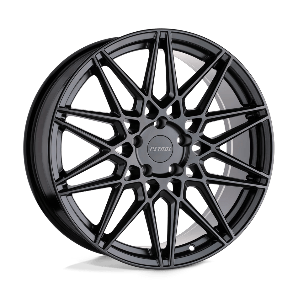 Petrol P3C 17x8 ET40 5x115 Semi Gloss Black