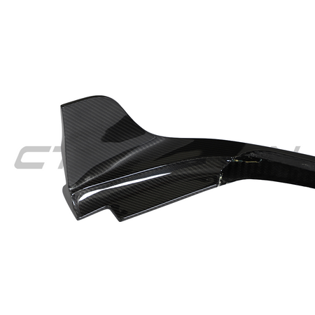 PORSCHE 911 992 CARRERA 2018-2024 CARBON FIBRE SPLITTER - CT DESIGN