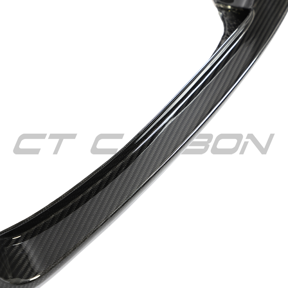 PORSCHE 911 992 CARRERA 2018-2024 CARBON FIBRE SPLITTER - CT DESIGN