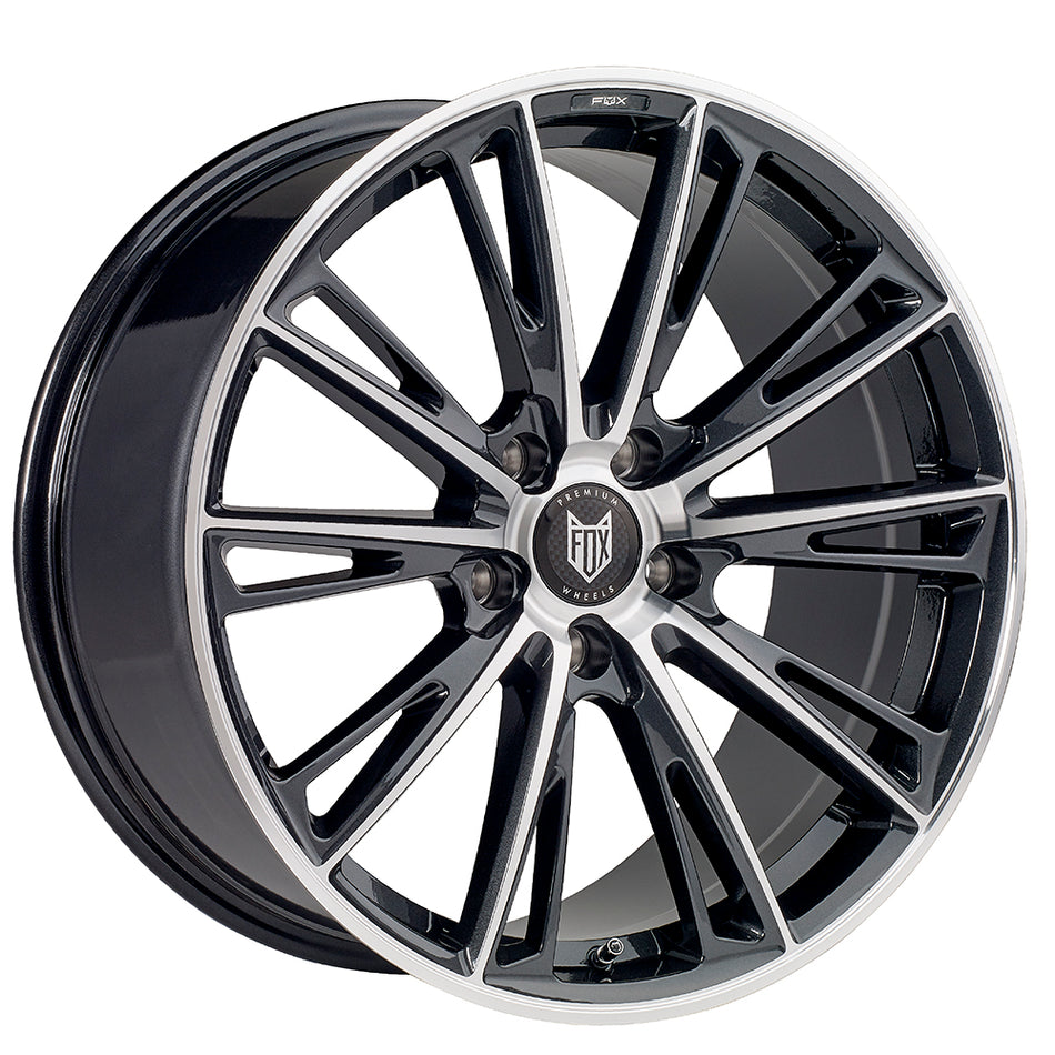 FOX OMEGA 22x9.5 ET28 5x112 Zinc Polish