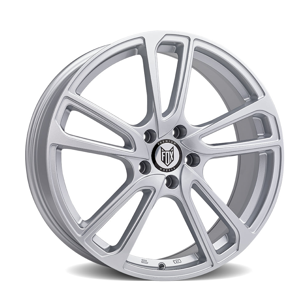 FOX MBZ 17x7.5 ET45 5x112 Bright Silver