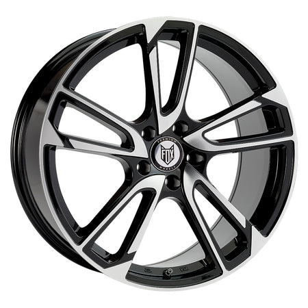 FOX MBZ 19x9 ET40 5x112 Gloss Black Polish
