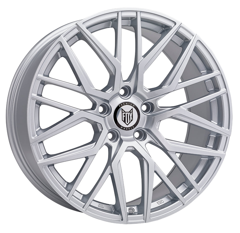 FOX BMA 19x9 ET35 5x120 Bright Silver