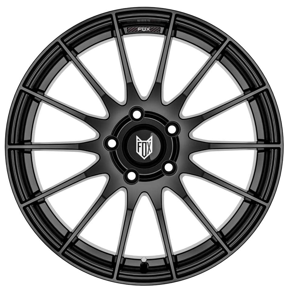 FOX FX004 17x7 ET42 4x108 Gloss Black