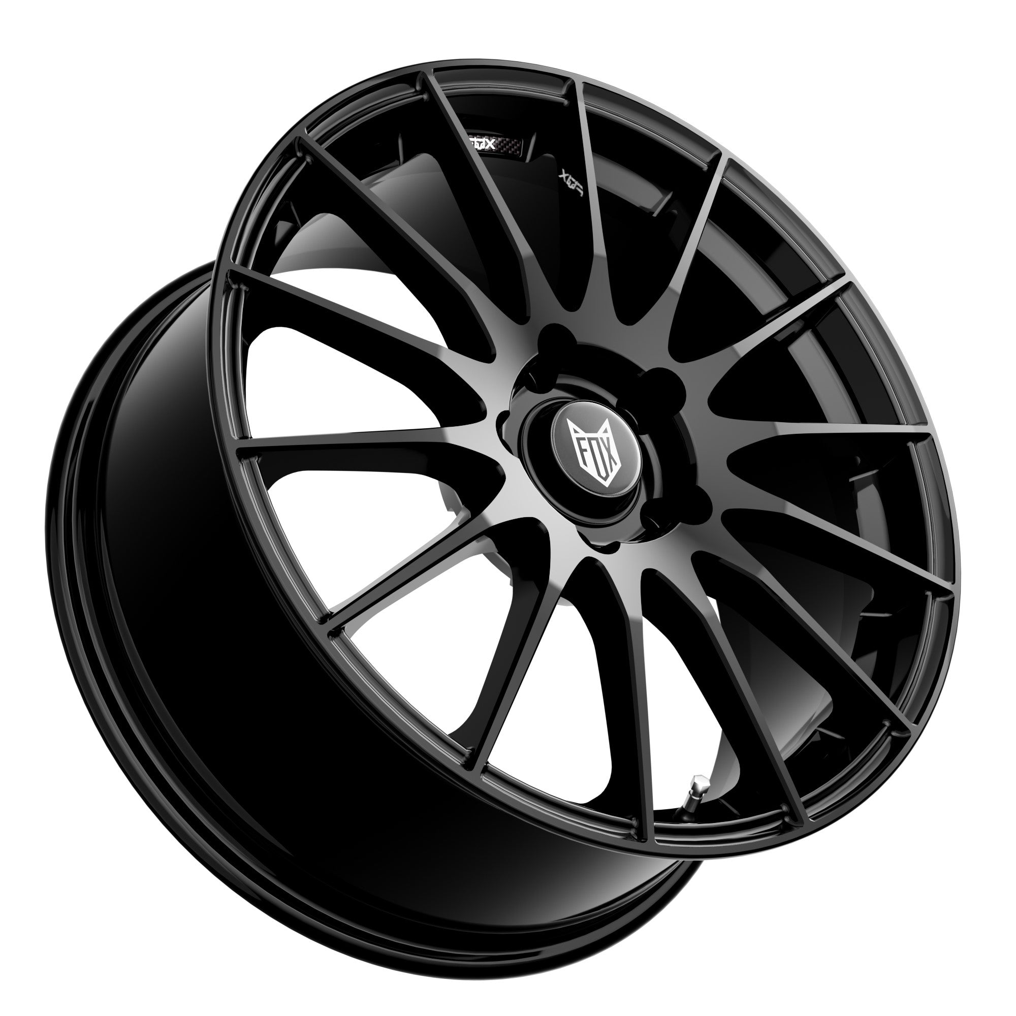 FOX FX004 15x6.5 ET35 4x98 Gloss Black