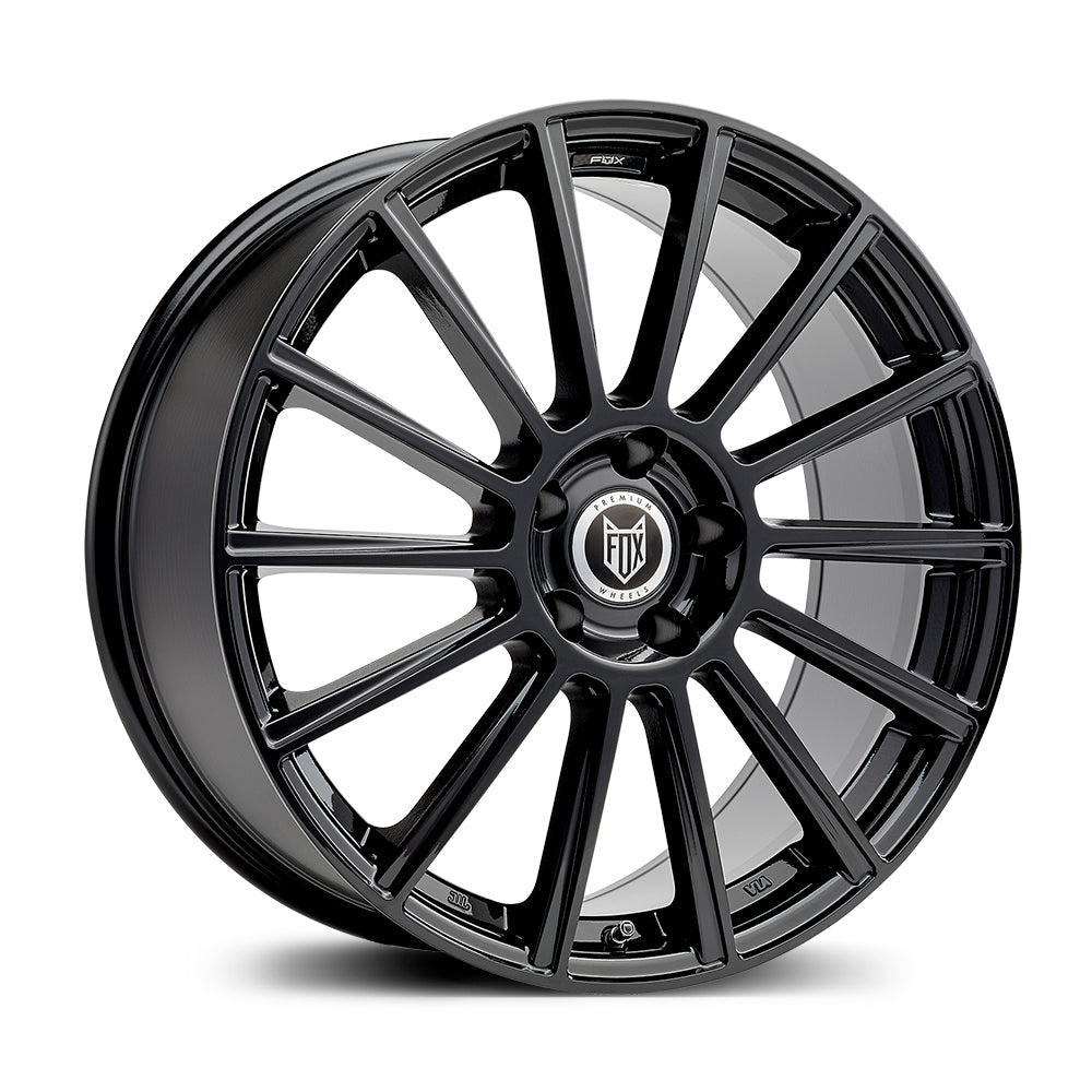 FOX MBM 19x8 ET40 5x112 Gloss Black