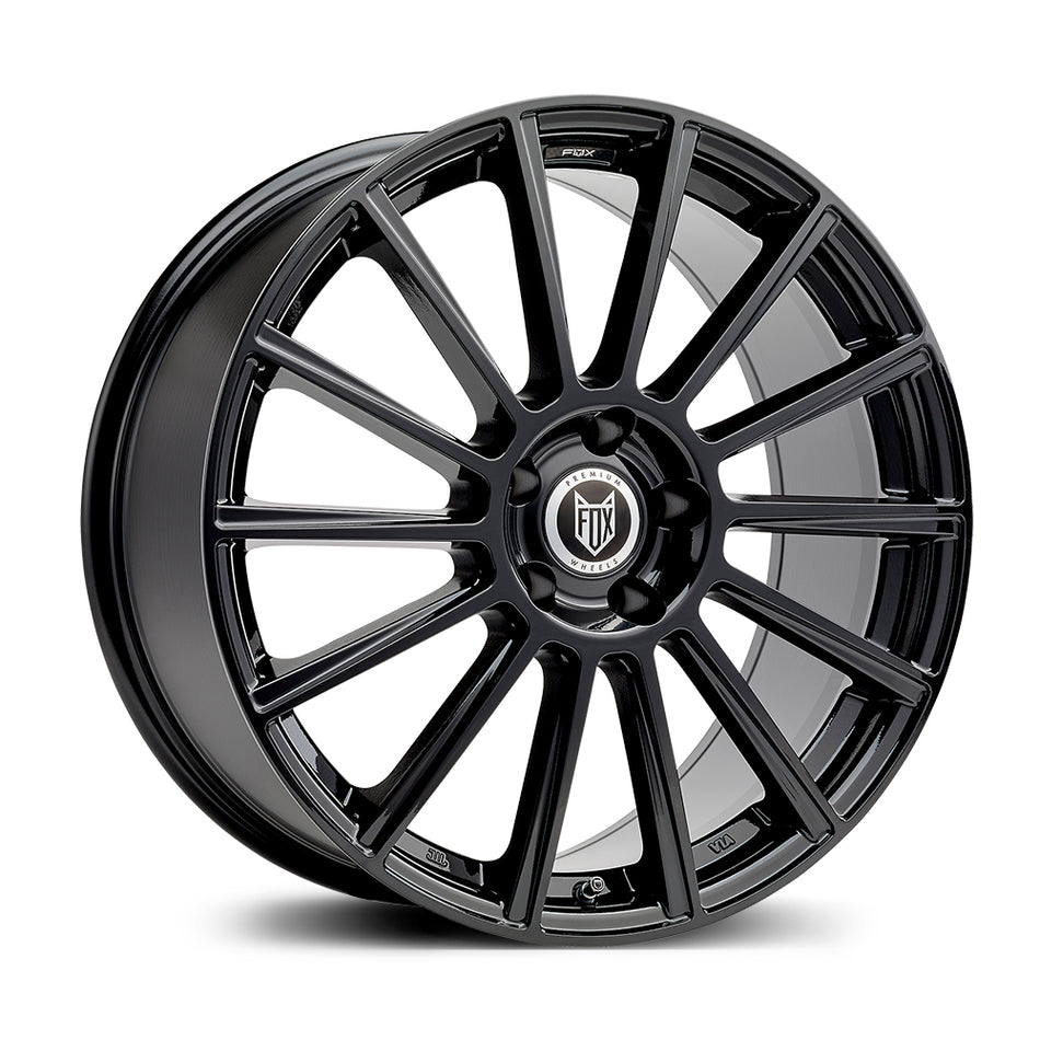 FOX MBM 17x8 ET45 5x112 Gloss Black