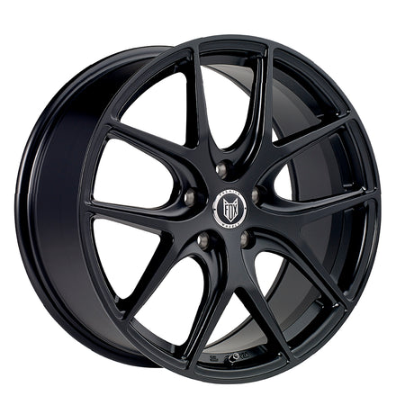 FOX ALPHA 18x8 ET45 5x112 Satin Black Full