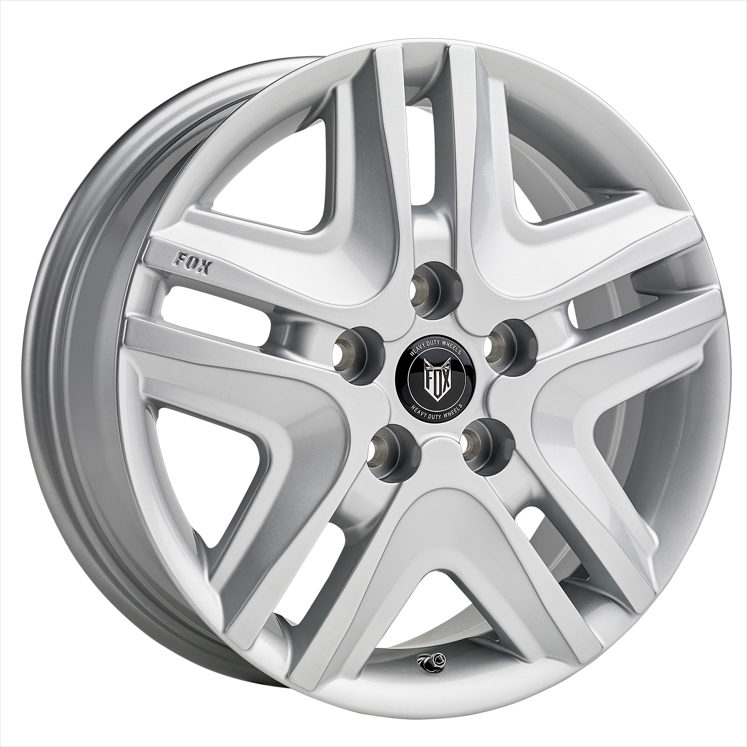 FOX OPUS 16x6.5 ET55 5x108 Ice Silver