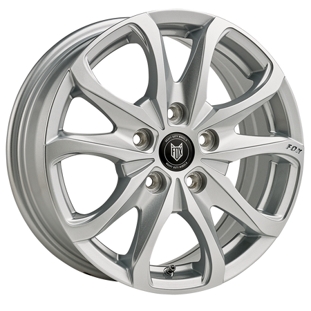 FOX OPUS 2 16x6.5 ET50 5x118 Ice Silver