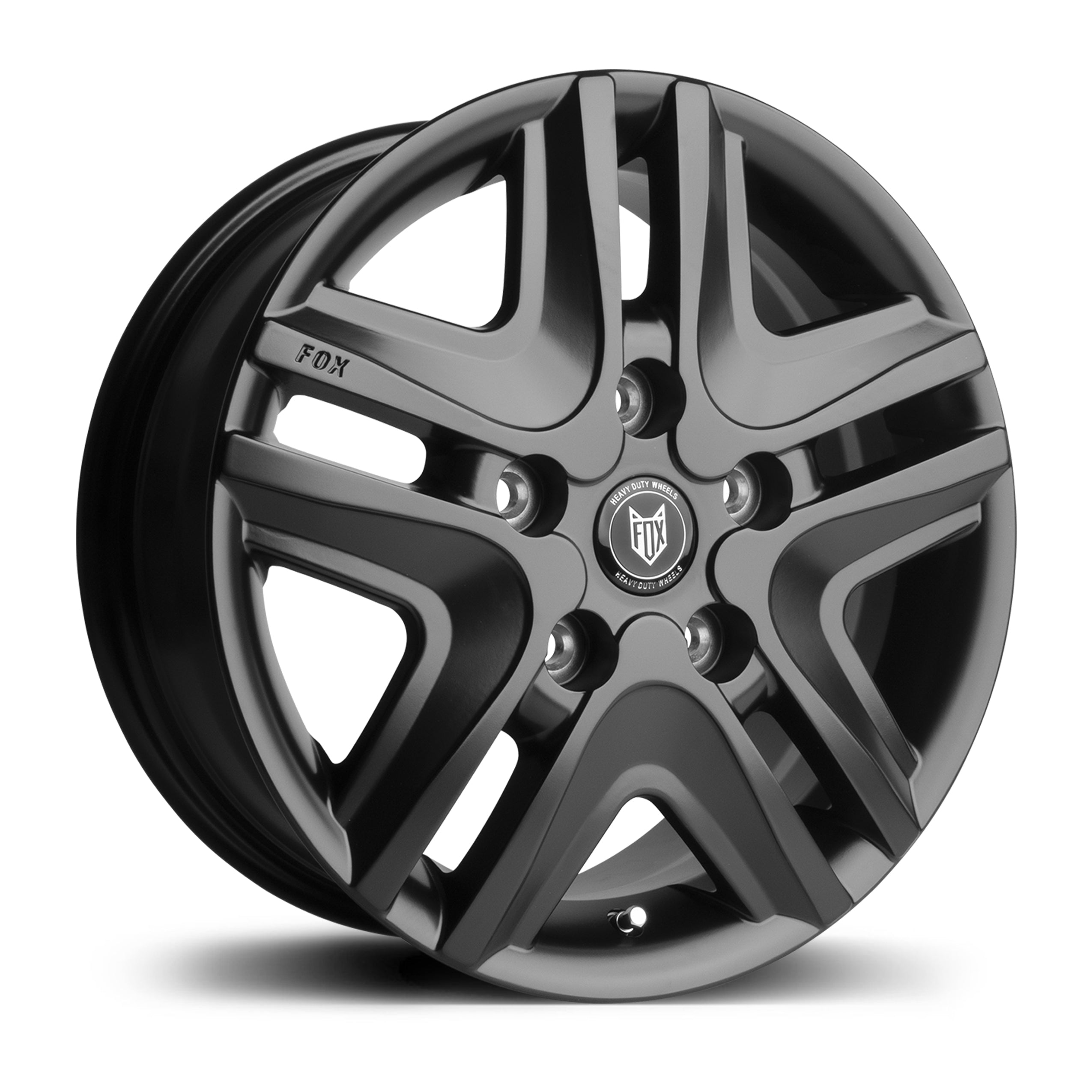 FOX OPUS 16x6.5 ET55 5x118 Satin Black
