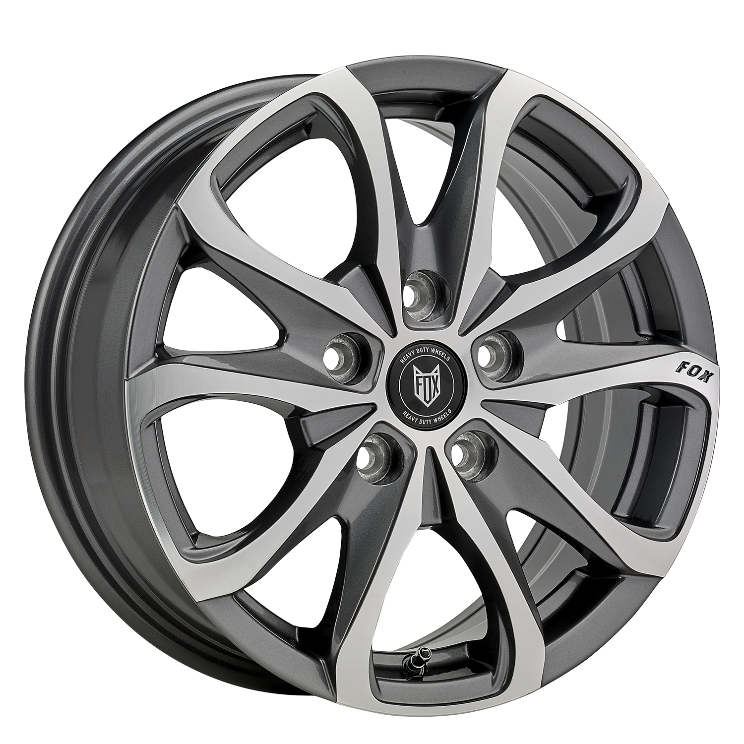 FOX OPUS 2 18x8 ET45 5x108 Zinc Polish