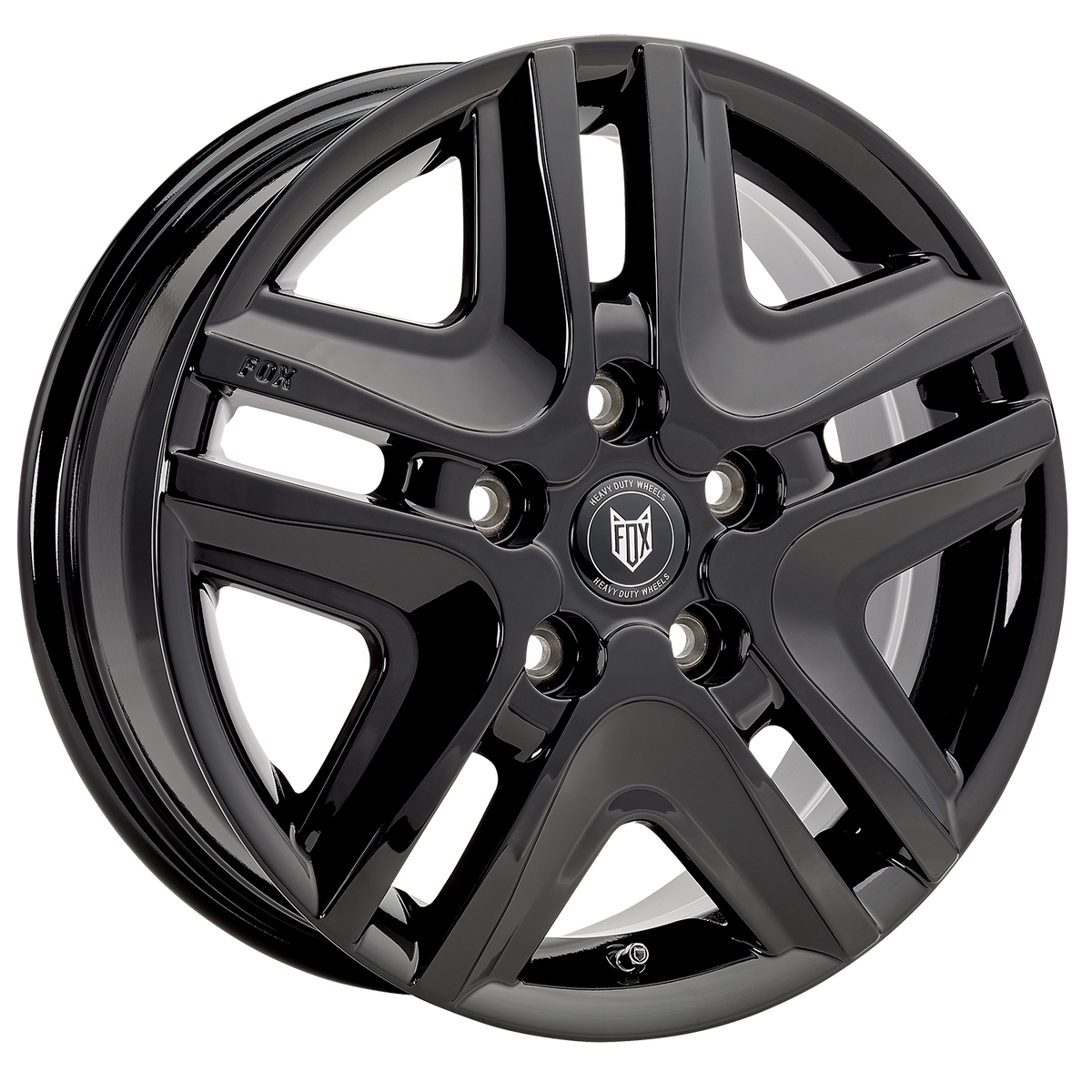 FOX OPUS 16x6.5 ET55 5x160 Gloss Black