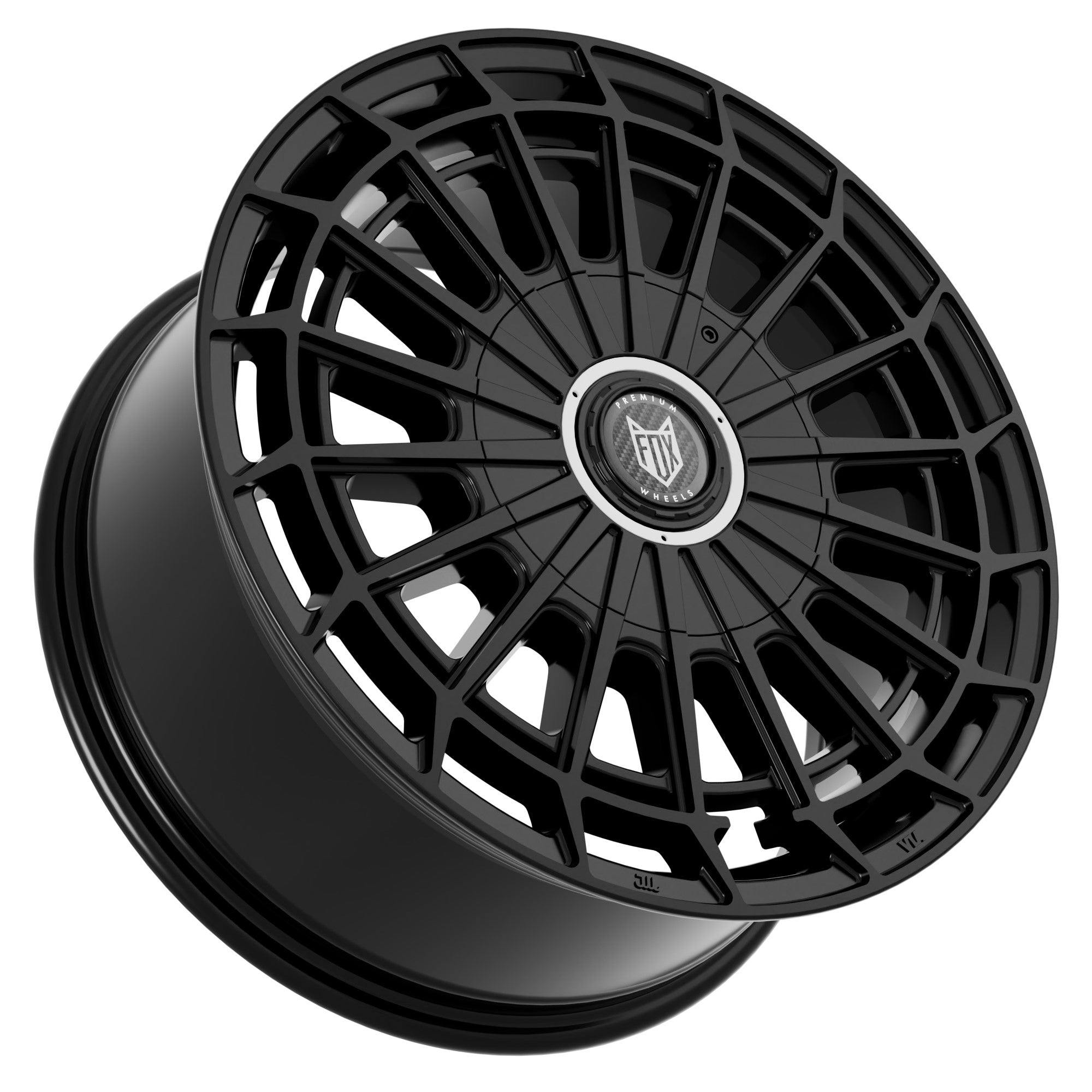 FOX WX1 18x8 ET45 6x120 Satin Black