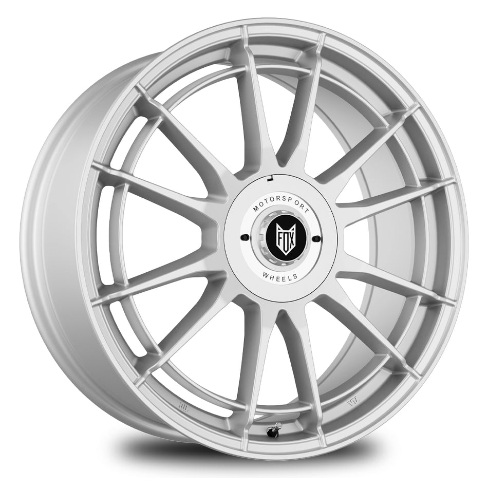 FOX VR4 16x6.5 ET38 4x100,4x108 Satin Silver
