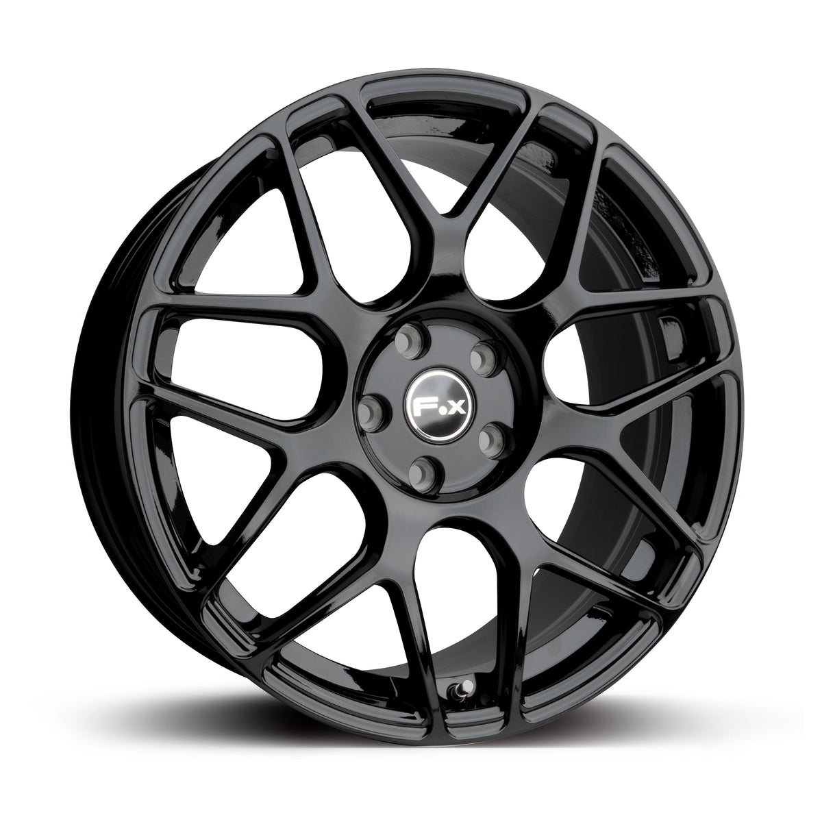 FOX PF3 17x7.5 ET38 5x100 Gloss Black