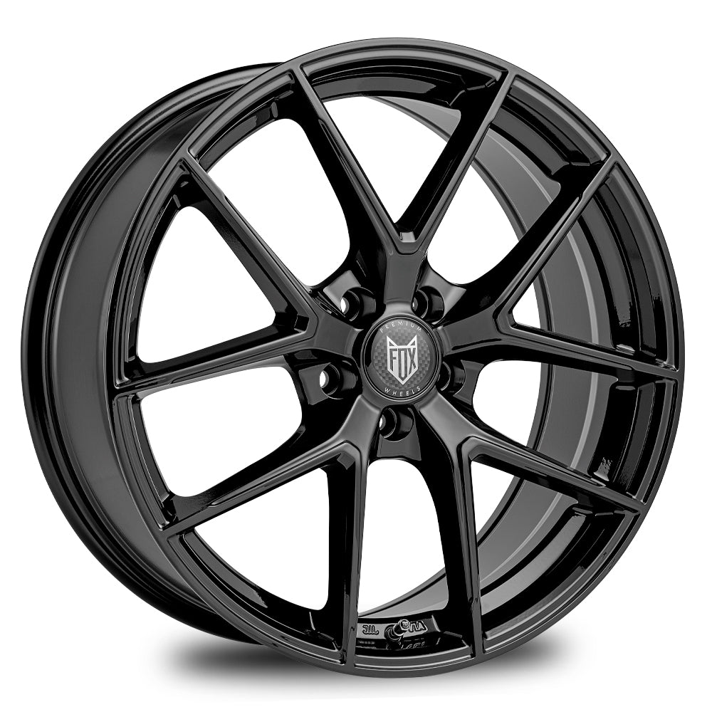 FOX FX5 19x9 ET42 5x112 Gloss Black