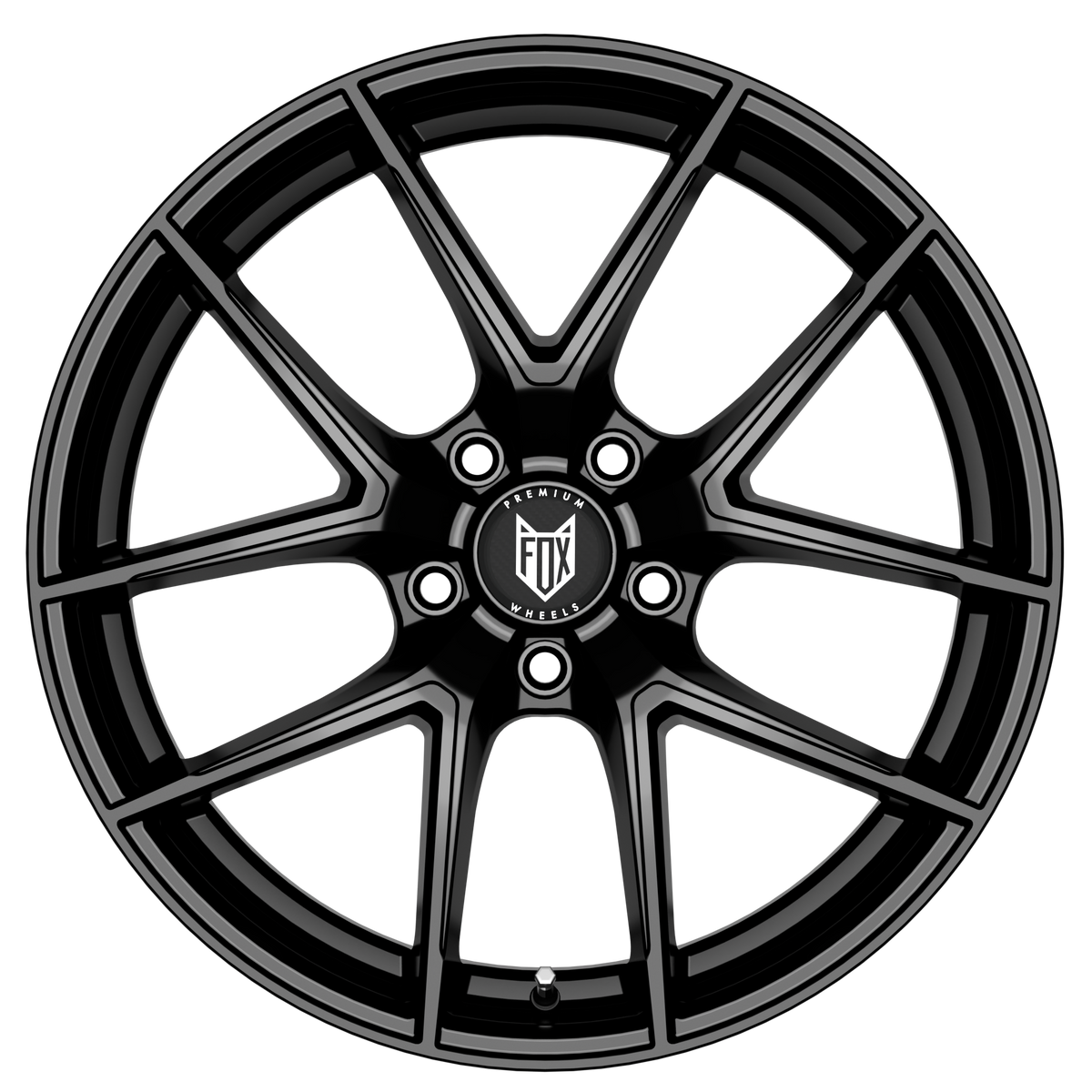 FOX FX5 19x8 ET35 5x120 Gloss Black