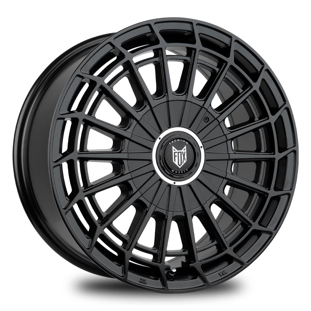 FOX WX1 18x8 ET50 5x118 Satin Black