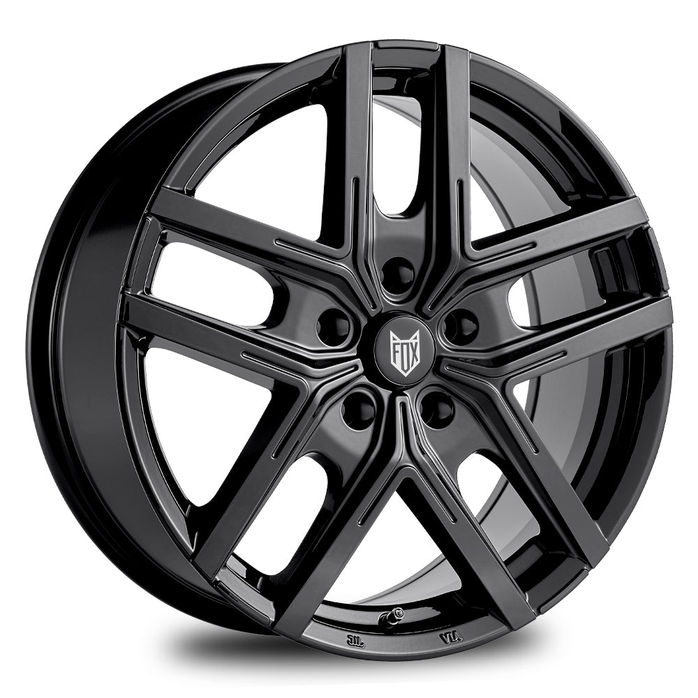 FOX WX5 18x7.5 ET50 5x160 Gloss Black