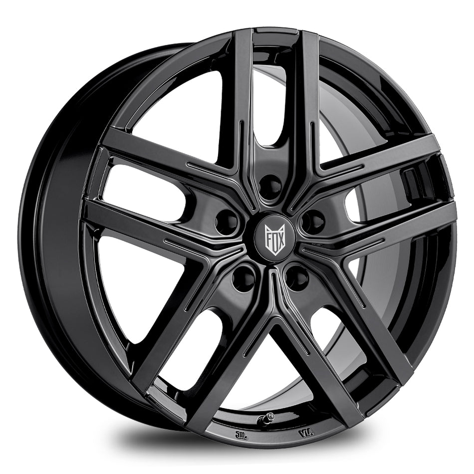 FOX WX5 16x6.5 ET50 5x130 Gloss Black