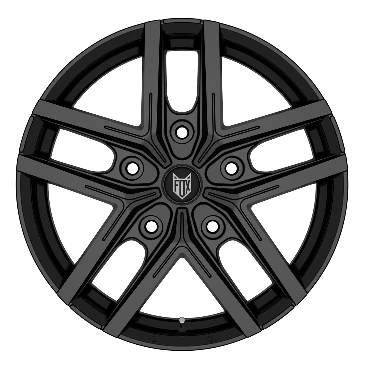 FOX WX5 16x6.5 ET50 5x160 Gloss Black