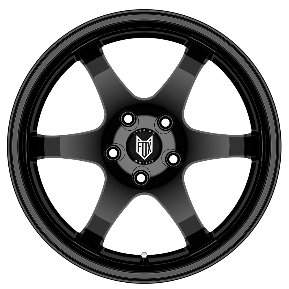 FOX PF5 18x8 ET42 5x114.3 Gloss Black