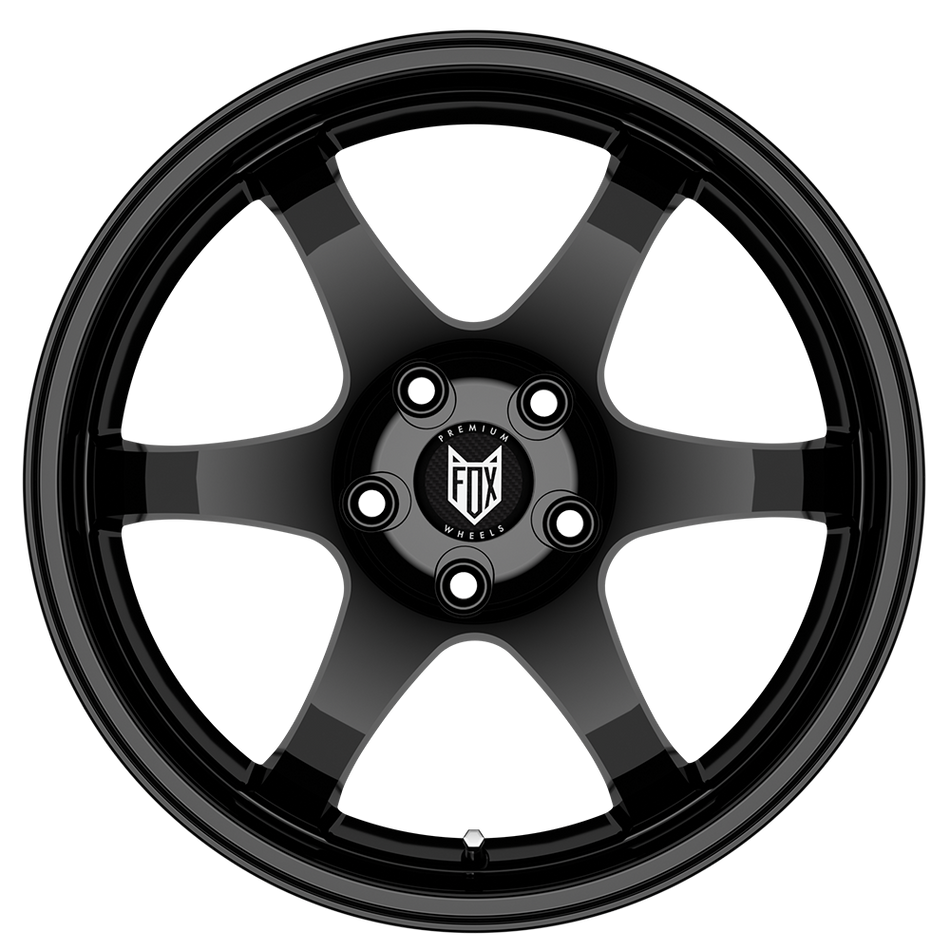 FOX PF5 18x8 ET42 5x114.3 Gloss Black