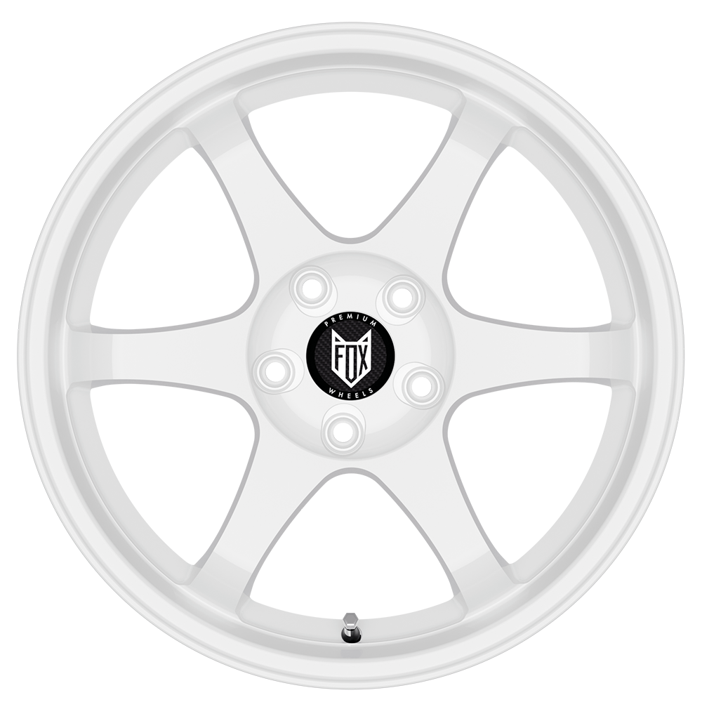 FOX PF5 18x8 ET42 5x108 Gloss White