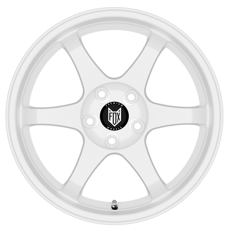FOX PF5 18x8 ET42 5x108 Gloss White
