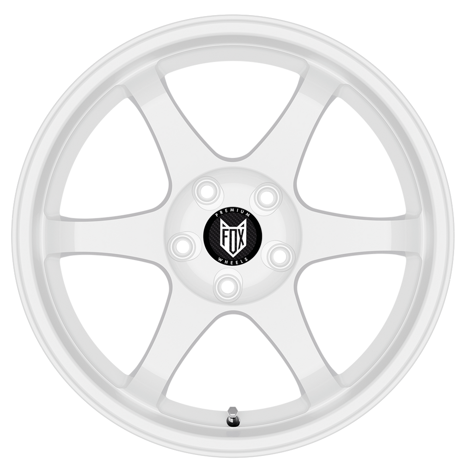 FOX PF5 18x8 ET42 5x108 Gloss White