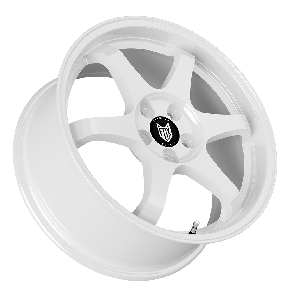 FOX PF5 18x8 ET42 5x108 Gloss White