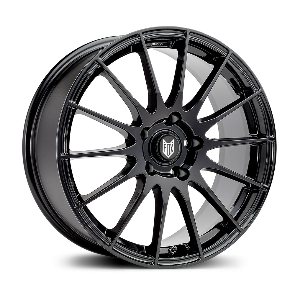 FOX FX004 16x6.5 ET35 4x98 Gloss Black
