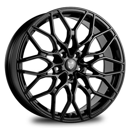 FOX FX9 20x8 ET38 5x112 Gloss Black