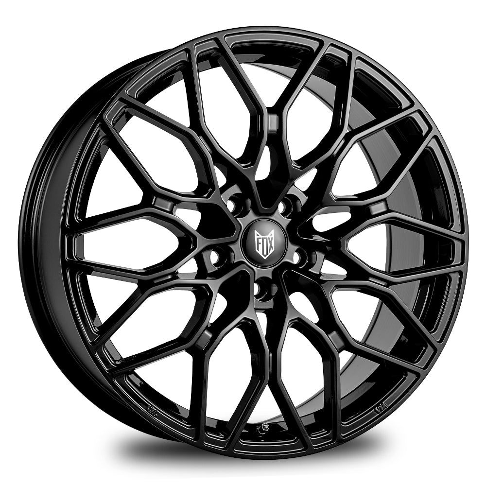 FOX FX9 20x10 ET40 5x120 Gloss Black